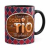Caneca Personalizada Doce De Tio Com Foto Preta