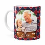 Caneca Personalizada Doce De Vô Com Foto Branca