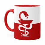 Caneca Personalizada Farmacêutico Vermelha