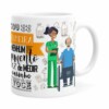 Caneca Personalizada Sou Enfermeira Com Nome Branca