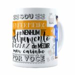 Caneca Personalizada Sou Enfermeiro Com Nome Branca