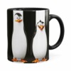 Caneca Pinguins De Madagascar Preta