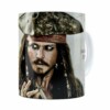 Caneca  Jack Sparrpiratas Do Caribeow Branca
