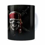 Caneca Piratas Do Caribe V01 Branca