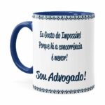 Caneca Profissões Advogado V01 Azul Escuro