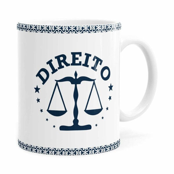 Caneca Profissões Advogado V01 Branca