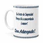 Caneca Profissões Advogado V01 Branca