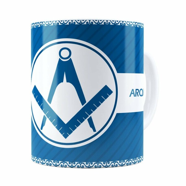 Caneca Profissões Arquitetura V01 Branca