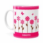 Caneca Profissões Direito Frozen Elsa Branca