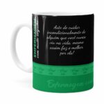 Caneca Profissões Enfermagem Com Orgulho Branca
