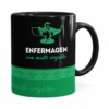 Caneca Profissões Enfermagem Com Orgulho Preta