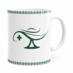 Caneca Profissões Enfermeiro v01 Branca