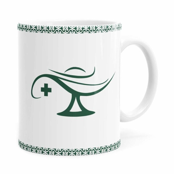 Caneca Profissões Enfermeiro v01 Branca