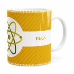 Caneca Profissões Física V01 Branca