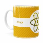 Caneca Profissões Física V01 Branca