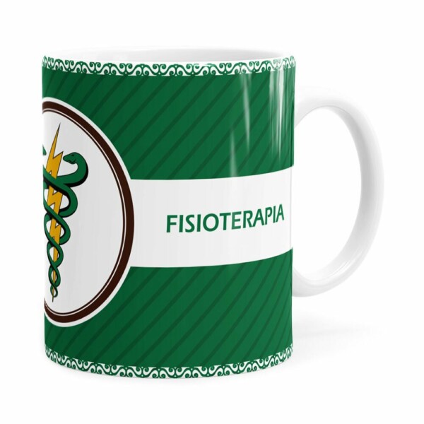 Caneca Profissões Fisioterapia V01 Branca