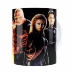 Caneca Quarteto Fantástico Filme V01 Branca