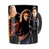 Caneca Quarteto Fantástico Filme V01 Preta
