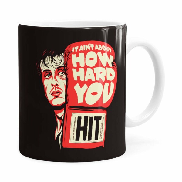 Caneca Rocky Balboa V01 Branca