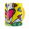 Caneca Romero Britto A New Day Amarela