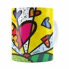 Caneca Romero Britto A New Day Branca