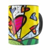 Caneca Romero Britto A New Day Preta