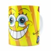 Caneca Romero Britto Bob Esponja Branca