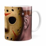 Caneca Sexta-feira 13 Jason V02 Branca