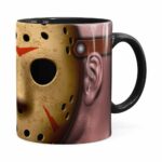 Caneca Sexta-feira 13 Jason V02 Preta
