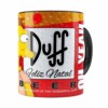 Caneca Simpsons Barney Gumble Duff Beer Natal Preta