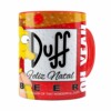 Caneca Simpsons Barney Gumble Duff Beer Natal Vermelha