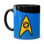 Caneca Star Trek Ciência Preta