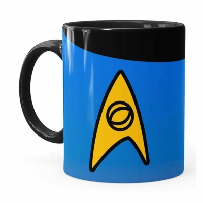 Caneca Star Trek Ciência Preta