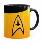 Caneca Star Trek Comando Preta