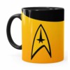 Caneca Star Trek Comando Preta