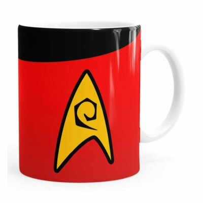 Caneca Star Trek Engenharia Branca