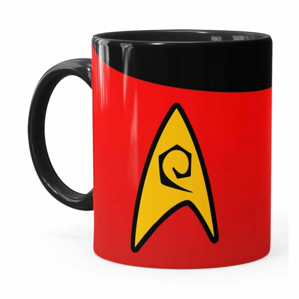 Caneca Star Trek Engenharia Preta