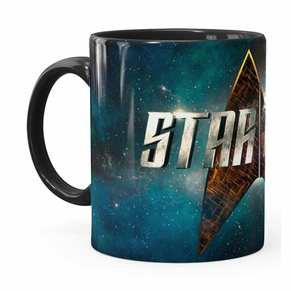 Caneca Star Trek Series Preta