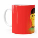 Caneca Star Trek Spock V01 Branca