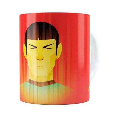 Caneca Star Trek Spock V01 Branca