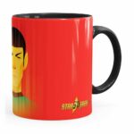 Caneca Star Trek Spock V01 Preta