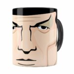Caneca Star Trek Spock V02 Preta
