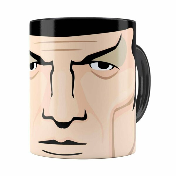 Caneca Star Trek Spock V02 Preta