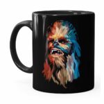 Caneca Star Wars Chewbacca Color Preta