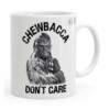 Caneca Star Wars Chewbacca Dont Care 02 Branca