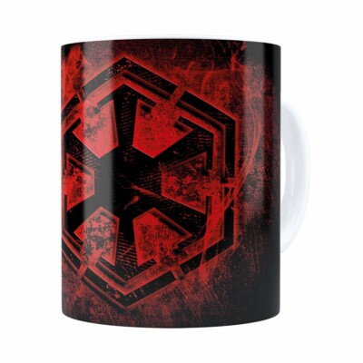 Caneca Star Wars Dark Side Of The Force Branca