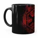 Caneca Star Wars Dark Side Of The Force Preta