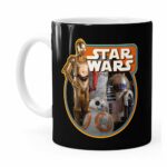 Caneca Star Wars Droids Branca