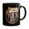 Caneca Star Wars Droids Preta