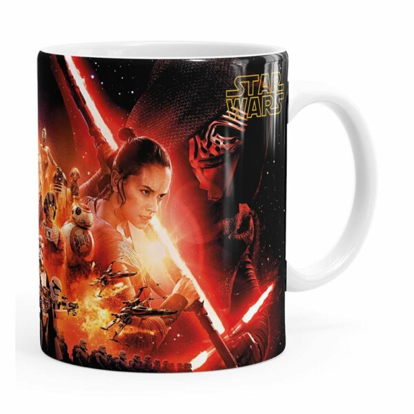 Caneca Star Wars Episódio Vii Branca